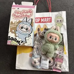 100%正規品✨ラブブ マカロン グリーン ペンダントgreen grape