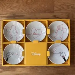 【新品】ディズニー ミッキー＆ミニー 小皿 5枚セット