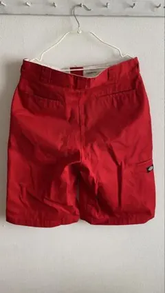 Dickies Loose Fit ハーフパンツ レッド ディッキのサムネイル