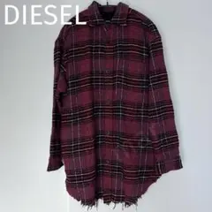 DIESEL チェック柄　ネルシャツ