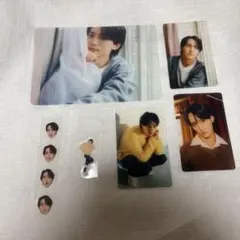 TravisJapanトラジャ川島如恵留 カレンダー ポストカード トレカシール