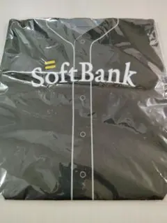 SoftBank ユニフォームトートバッグ 黒ソフトバンクホークスユニホーム型