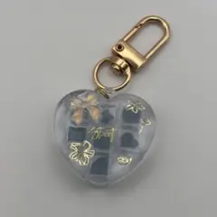 ハンドメイド　レジン　キーホルダー