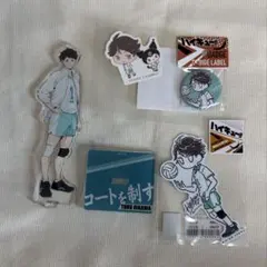 ハイキュー　及川徹　アクスタ　ステッカー　缶バッジ　B-SIDE LABEL