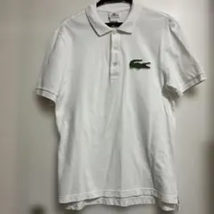 LACOSTE ポロシャツ 刺繍デカワニ　サイズ4