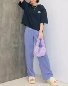 GU×Mrs. GREEN APPLE/ミニ裏毛グラフィックT5分袖/ショート丈