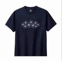 FloraCore　26SS Flower T-shirt navy