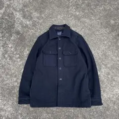 90s OLD GAP ウールジャケット キルティング ネイビー 紺タグ