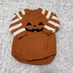ベビー ボディスーツ ハロウィン かぼちゃ
