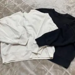 ユニクロ　オーバーサイズ　トレーナー　スウェット