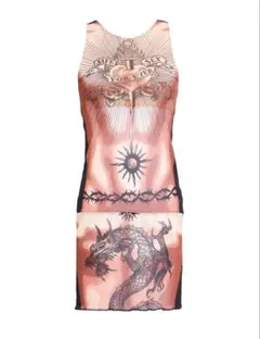 Jean Paul Gaultier ジャンポール・ゴルチエ　ミニ丈ドレスのサムネイル