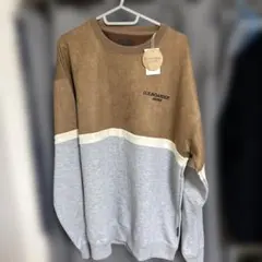 U.S.BOARDER トレーナー ブラウン・グレー