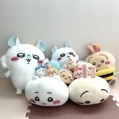 ちいかわ　ぬいぐるみ、パスケースなどまとめ売り13点