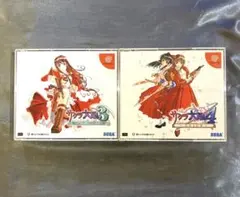 ドリームキャスト用ソフト サクラ大戦3 & 4 セット