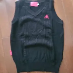 le coq sportif ゴルフコレクション ベスト M 黒