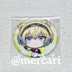 ペルソナ3リロード　ナンジャタウン　グリッター缶バッジ　アイギス