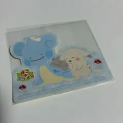ぽこあポケモン　メタモン　ラプラス　シール　特典　ピカチュウ　へんしんメタモン