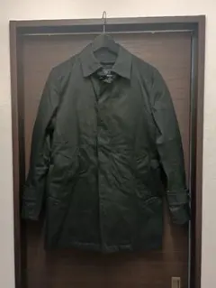 Men′s Bigi ブラック ステンカラーコート