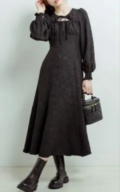 OLIVE des OLIVE ブラックワンピース Fサイズ