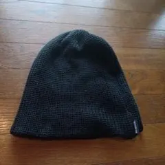 未使用、BIG WATCH ブラック ニット帽、ゆったりサイズ