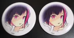 美竹蘭　缶バッジ