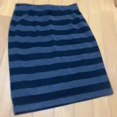 試着のみ☆NBB ボーダースカート