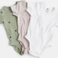 H&M ベビー ロンパース 3枚セット　6-9monthのサムネイル