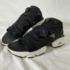 リーボック インスタポンプフューリー サンダル 24cm ブラック 厚底