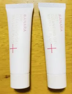マナラ ホットクレンジングゲルマッサージプラス 30g 2本セット