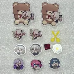 にじさんじ 8周年 アクリルパーツ 倉持めると 壱百満天原サロメ 月ノ美兎