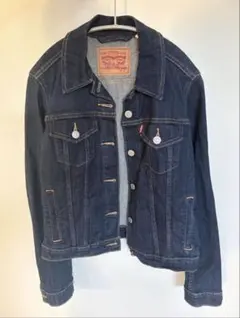 【値下げ】【美品】Levi's デニムジャケット Sサイズ ダークブルー