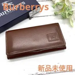 新品未使用❣️ Burberrysバーバリーズレザー 3連キーケース鍵入れブラウン