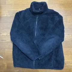 UNIQLO　ユニクロ【XL】ファージャケット ネイビー