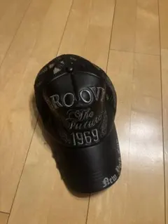ROOV ブラック キャップ 56.5〜59.5cm