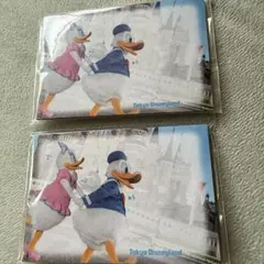 ディズニー 実写 ドナルド　デイジー　付箋
