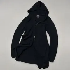 00s 291295 ウール ドライバーズニット フーディ ダブルジップ ロングのサムネイル