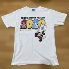 ディズニーリゾート　ミッキー　2020 限定　Tシャツ　メンズ　サイズS