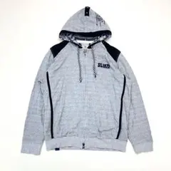 シンプルライフ レナウン フードパーカー ダブルジップ コットン100% M