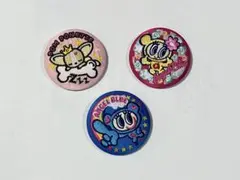 ナルミヤキャラクターズ刺繍缶バッジ　3個セット