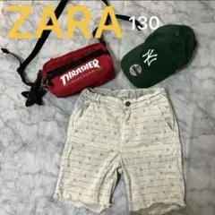 訳有｜ZARA｜ザラ｜スカル｜プリント｜ショートパンツ｜ZARABOYZ｜130