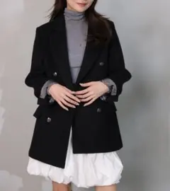 新品　アプワイザーリッシェ　コート　Wボタンジャコット