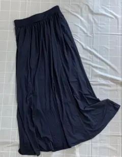 【着用回数ゼロ】星玲奈さん　ロングスカート　しまむら　ネイビー