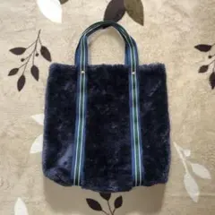 フェイクファー　トートバッグ