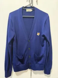 MAISON KITSUNÉ ネイビー カーディガン S