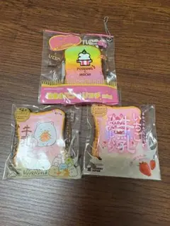 スクイーズ 牛乳ひたしパン しろくま含む3種セット