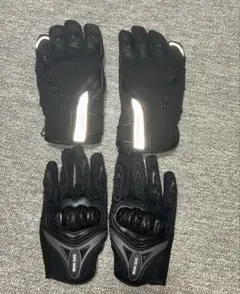 KOMINE IRON JIAS バイクグローブ　夏用冬用セット
