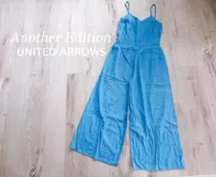 美品！アナザーエディション★オーバーオール ワイドパンツ★Sサイズのサムネイル