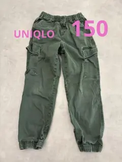オリーブグリーン カーゴパンツ 100cm
