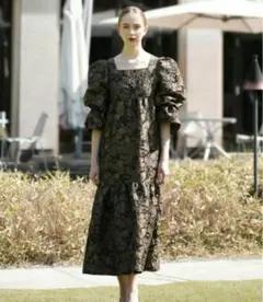 Acka. acka. ackaリボンタイワンピース　オケージョンドレス 結婚式 結婚式コーデ✨ Ackaのワンピースを選びました☺️！ 透け感あって