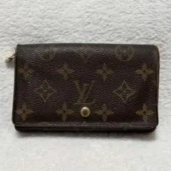 ヴィトン ポルトモネビエトレゾール モノグラム 財布 正規品 VUITTON